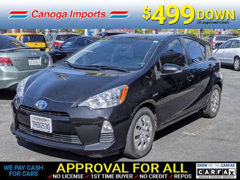 2014 Toyota Prius c One - cars & trucks - by dealer - vehicle... for sale in Canoga Park, CA