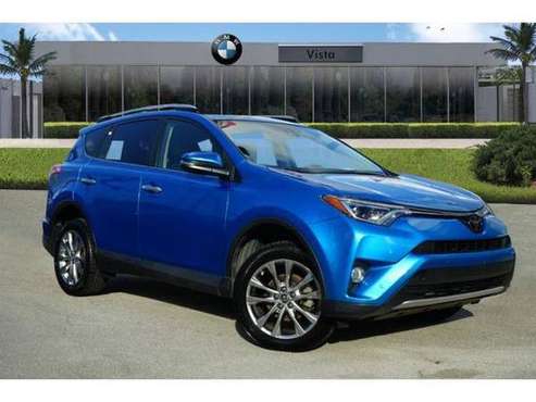 2016 Toyota RAV4 SUV Limited - Electric Storm Blue for sale in Pompano Beach, FL