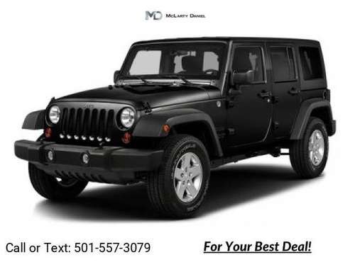 2016 Jeep Wrangler Unlimited Sport suv Black - cars & trucks - by... for sale in Bentonville, AR