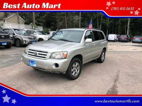 2006 Toyota Highlander Base AWD 4dr SUV w/I4 FINANCING AVAILABLE!! -... for sale in Weymouth, MA