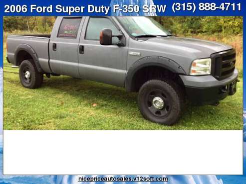 2006 Ford Super Duty F-350 SRW Crew Cab 156" XL 4WD for sale in new haven, NY