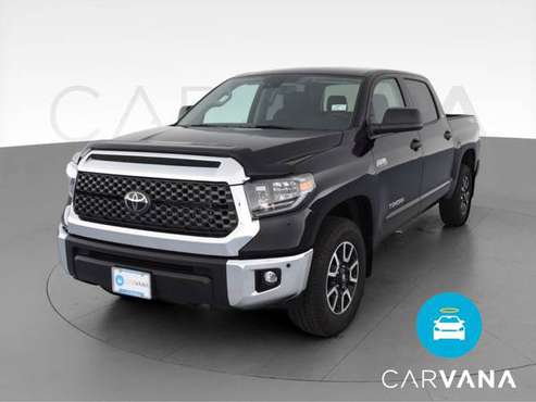2020 Toyota Tundra CrewMax SR5 Pickup 4D 5 1/2 ft pickup Black - -... for sale in Madison, WI
