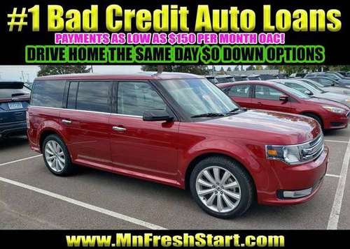 💯 2018 FORD FLEX 💯 BAD CREDIT NO CREDIT OK 0-$500 DOWN oac! for sale in Minneapolis, MN