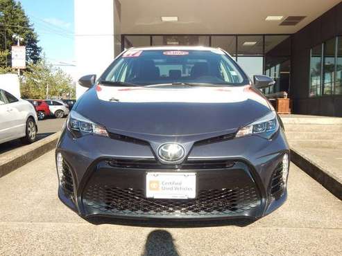 2017 Toyota Corolla Certified SE CVT for sale in Vancouver, OR