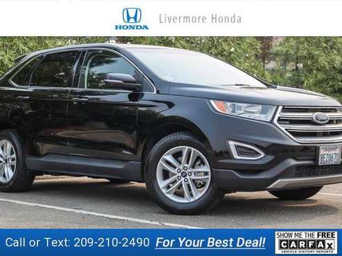 2018 Ford Edge SEL suv Shadow Black - - by dealer for sale in Livermore, CA