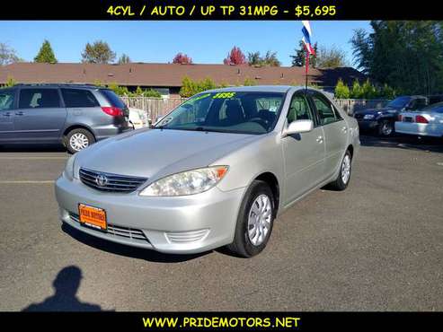 2006 TOYOTA CAMRY LE / 4CYL / AUTO / UP TO 31MPG - cars & trucks -... for sale in Eugene, OR