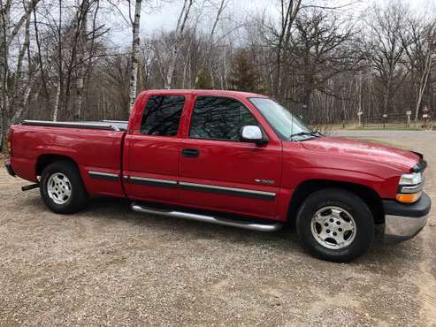 PRICE REDUCED 2000 Red Chevy Silverado 1500 LS - - by for sale in Little Falls, MN