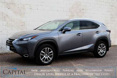15 Lexus NX 200t AWD w/Adaptive Cruise, Nav, Heated & Cooled Seats!!... for sale in Eau Claire, MN