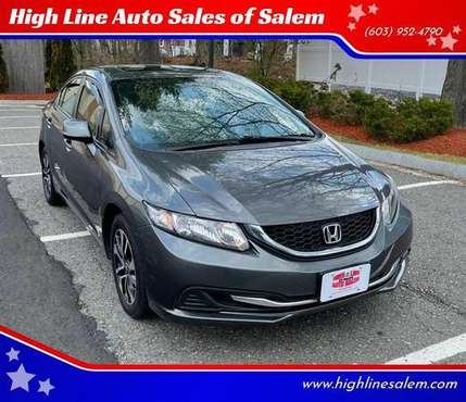 2013 Honda Civic EX 4dr Sedan EVERYONE IS APPROVED! for sale in Salem, ME