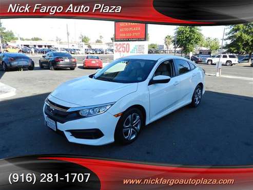 2017 HONDA CIVIC $3500DOWN $230 PER MONTH 100%APPROVAL(OAC) YOUR JOB I for sale in Sacramento , CA