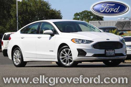 2019 Ford Fusion White Call Today BIG SAVINGS for sale in Elk Grove, CA
