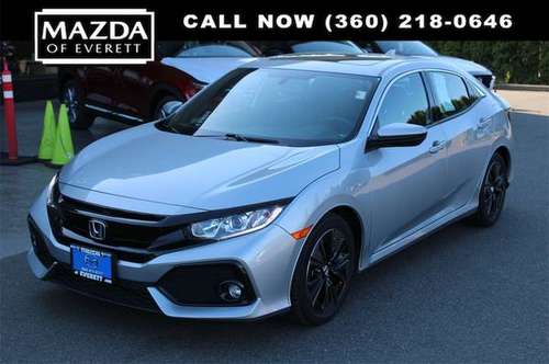 2017 Honda Civic EX-L Hatchback - - by dealer for sale in Everett, WA