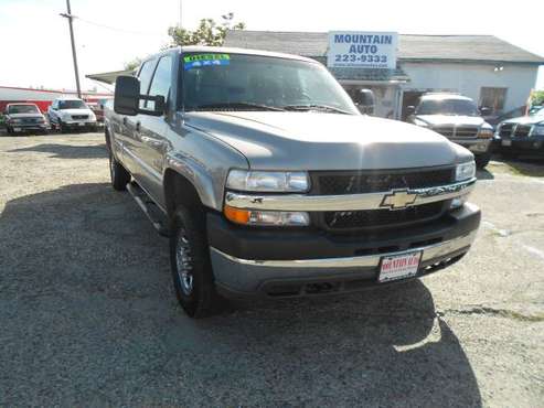 02 CHEVY 2500 CREWCAB for sale in Jackson, CA