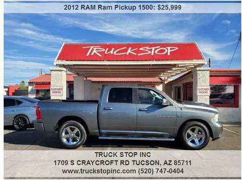 2012 RAM Ram Pickup 1500 Sport 4x2 4dr Crew Cab 5.5 ft. SB Pickup -... for sale in Tucson, AZ