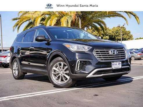 2017 Hyundai Santa Fe SE suv Becketts Black - - by for sale in Santa Maria, CA