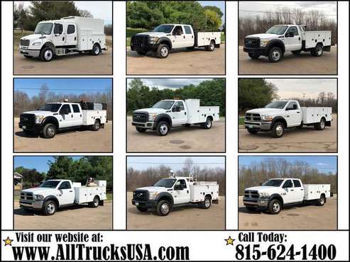 Medium Duty Service Utility Truck ton Ford Chevy Dodge Ram GMC 4x4 for sale in South Bend, IN