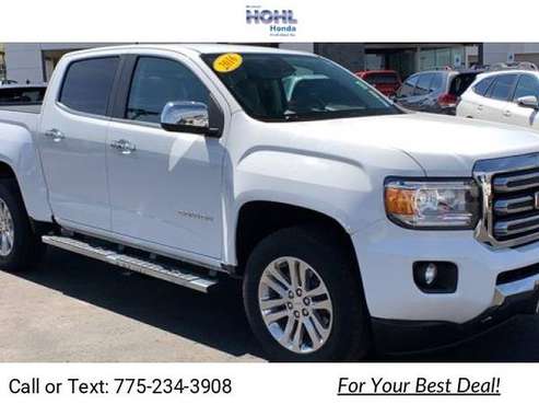 2016 GMC Canyon 4WD SLT pickup Summit White - - by for sale in Carson City, NV