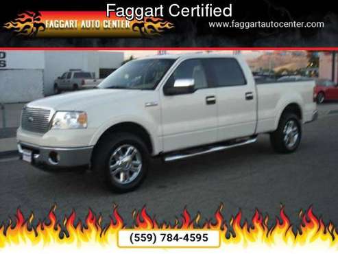 2007 Ford F-150 Lariat 4dr SuperCrew 4x4 Styleside 6.5 ft. SB... for sale in Porterville, CA