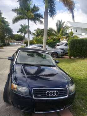 2005 Audi A4 Cabriolet - cars & trucks - by owner - vehicle... for sale in Naples, FL