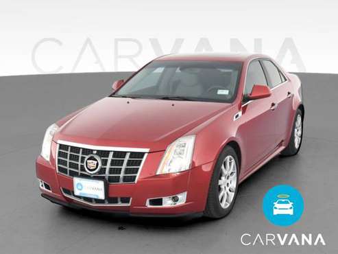 2012 Caddy Cadillac CTS Sedan 4D sedan Red - FINANCE ONLINE - cars &... for sale in Riverdale, IL
