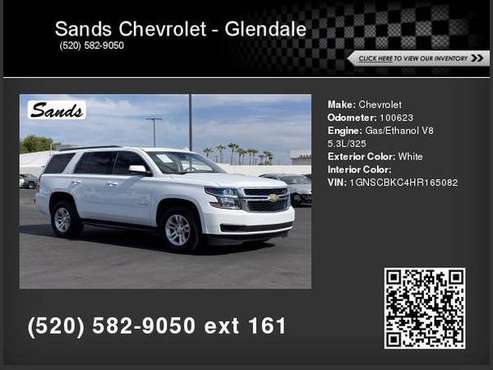 2017 Chevrolet Chevy Tahoe **Call/Text - Make Offer** - cars &... for sale in Glendale, AZ