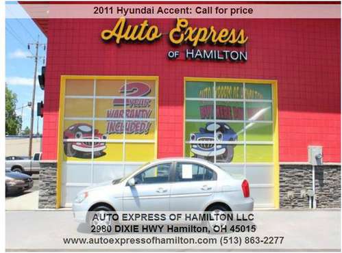 2011 Hyundai Accent 199 Down TAX Buy Here Pay Here for sale in Hamilton, OH