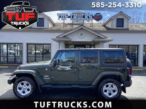 2015 Jeep Wrangler Unlimited Sahara 4WD - - by dealer for sale in Rush, NY