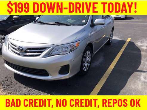>>>2013 Toyota Corolla AS LOW AS $199 DOWN. DRIVE TODAY! - cars &... for sale in Joliet, IL