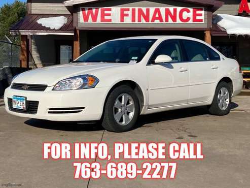 2006 CHEVY IMPALA LT, 4DR, AUTO, 6-CYL, 144,XXX MILES.... - cars &... for sale in Cambridge, MN