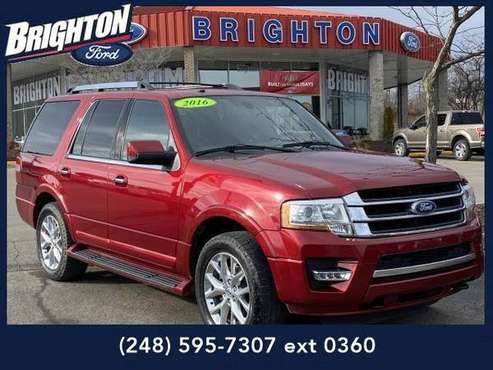 2016 Ford Expedition SUV Limited (Ruby Red Metallic Tinted - cars &... for sale in Brighton, MI