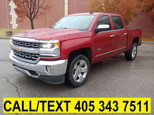 2018 CHEVROLET SILVERADO LTZ 4X4! LOW MILES! LEATHER! NAV! 1 OWNER!... for sale in Norman, TX
