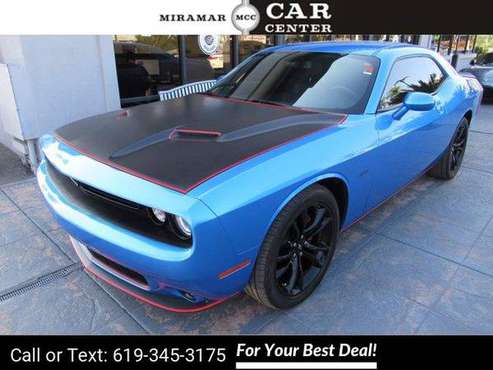 2018 Dodge Challenger R/T Plus coupe B5 Blue Pearlcoat - cars &... for sale in San Diego, CA