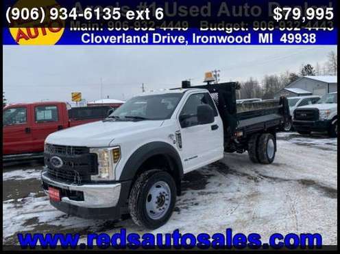 2019 Ford F550 XL - - by dealer - vehicle automotive for sale in Ironwood, WI