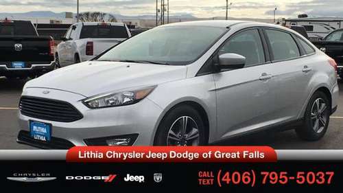 2018 Ford Focus SE Sedan - cars & trucks - by dealer - vehicle... for sale in Great Falls, MT
