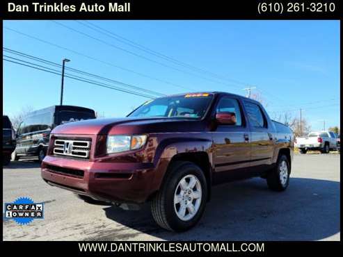 2007 Honda Ridgeline 4WD Crew Cab RTS - cars & trucks - by dealer -... for sale in Northampton, PA