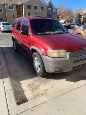 2001 Ford Escape AWD - cars & trucks - by owner - vehicle automotive... for sale in Clifton, CO