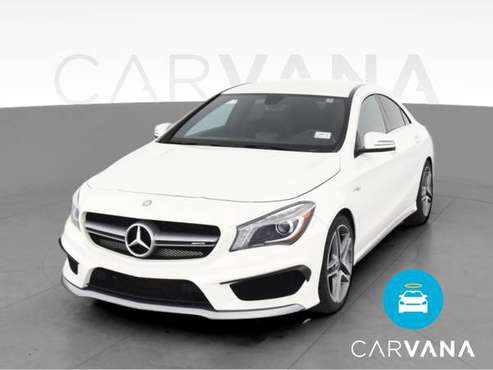 2014 Mercedes-Benz CLA-Class CLA 45 AMG 4MATIC Coupe 4D coupe White... for sale in Revere, MA
