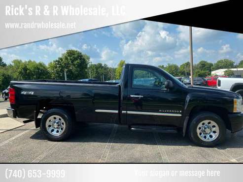 2008 Chevrolet Chevy Silverado 1500 LT1 4WD 2dr Regular Cab 8 ft. LB... for sale in Lancaster, OH