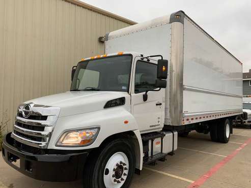 2016 Hino 268 26' 102, 103 Box Alum Lift 184K miles - cars & trucks... for sale in Lewisville, TX