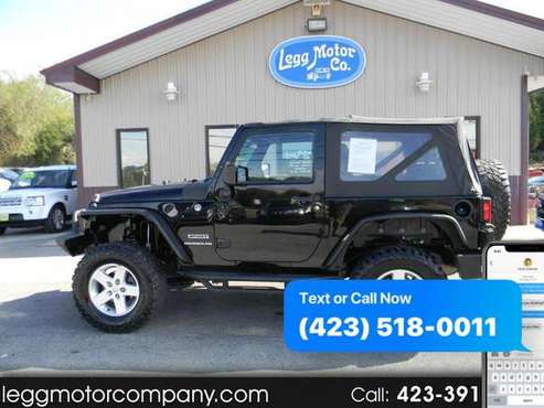 2012 Jeep Wrangler Sport 4WD - EZ FINANCING AVAILABLE! for sale in Piney Flats, TN