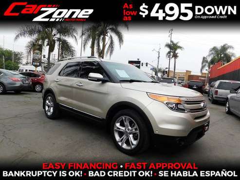 2011 Ford Explorer Limited FWD for sale in south gate, CA