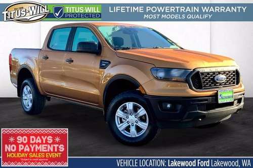 2019 Ford Ranger 4x4 4WD Truck Crew Cab - cars & trucks - by dealer... for sale in Lakewood, WA
