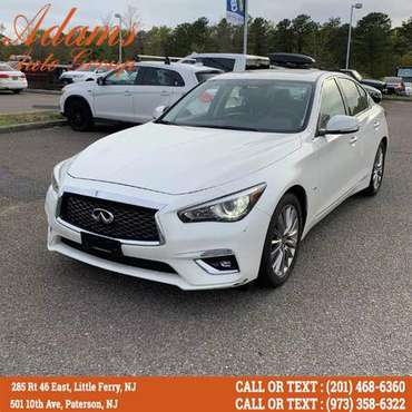 2018 INFINITI Q50 3 0t LUXE AWD Buy Here Pay Her for sale in Little Ferry, NY