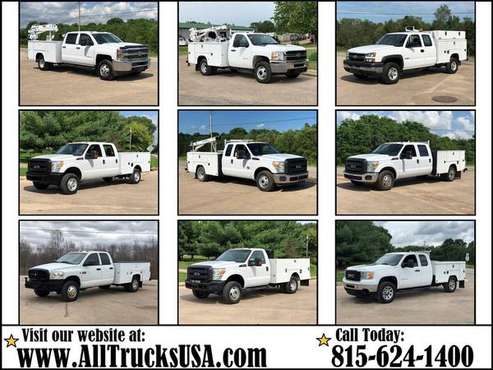 1/2 & 1 Ton Service Utility Trucks & Ford Chevy Dodge GMC WORK TRUCK for sale in Lansing, MI