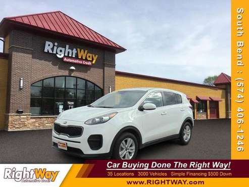 2017 Kia Sportage LX - cars & trucks - by dealer - vehicle... for sale in South Bend, IN