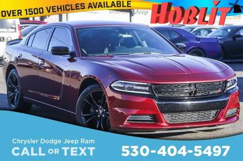 2018 Dodge Charger SXT - cars & trucks - by dealer - vehicle... for sale in Woodland, CA