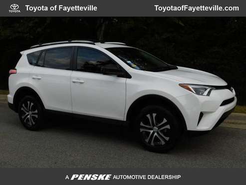 2016 *Toyota* *RAV4* *FWD 4dr LE* SUPER WHITE for sale in Fayetteville, AR