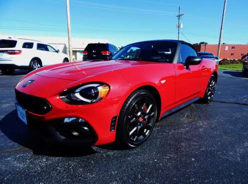 2017 FIAT SPIDER ABARTH CONVERTIBLE 1.4L TURBO LEATHER HEAT NAV CAMERA for sale in Carthage, MO