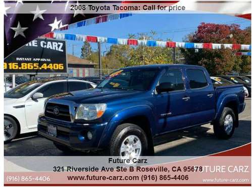 2008 Toyota Tacoma V6 4x4 4dr Double Cab clean title clean carfax. -... for sale in Roseville, CA