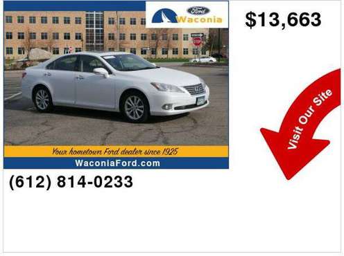 2012 Lexus ES 350 - - by dealer - vehicle automotive for sale in Waconia, MN